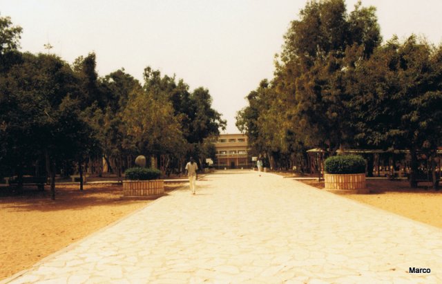 La cité Mermoz à Dakar en 1987